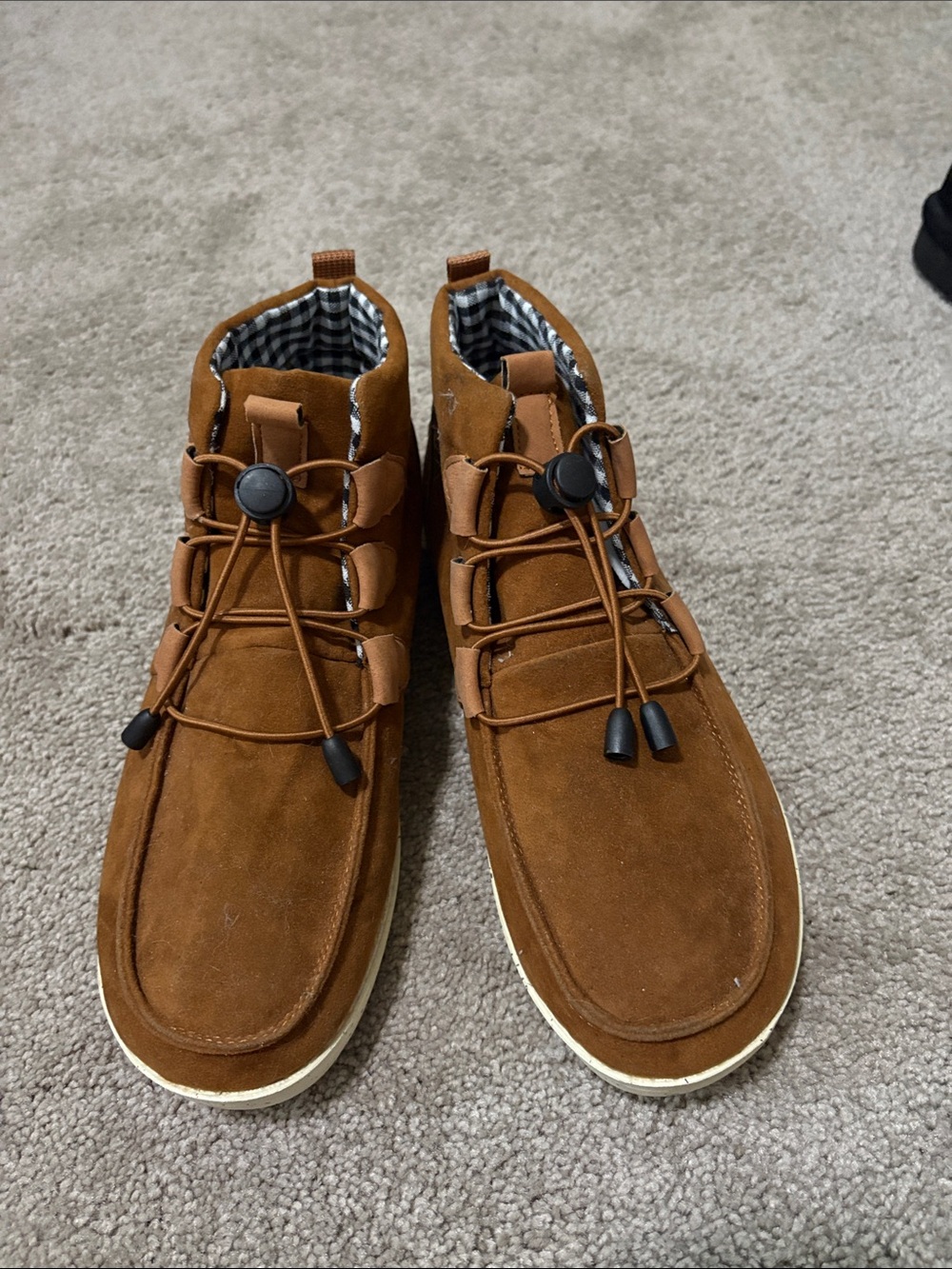 Brown Suede Casual Boots